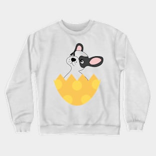 dog in the egg , dog Crewneck Sweatshirt